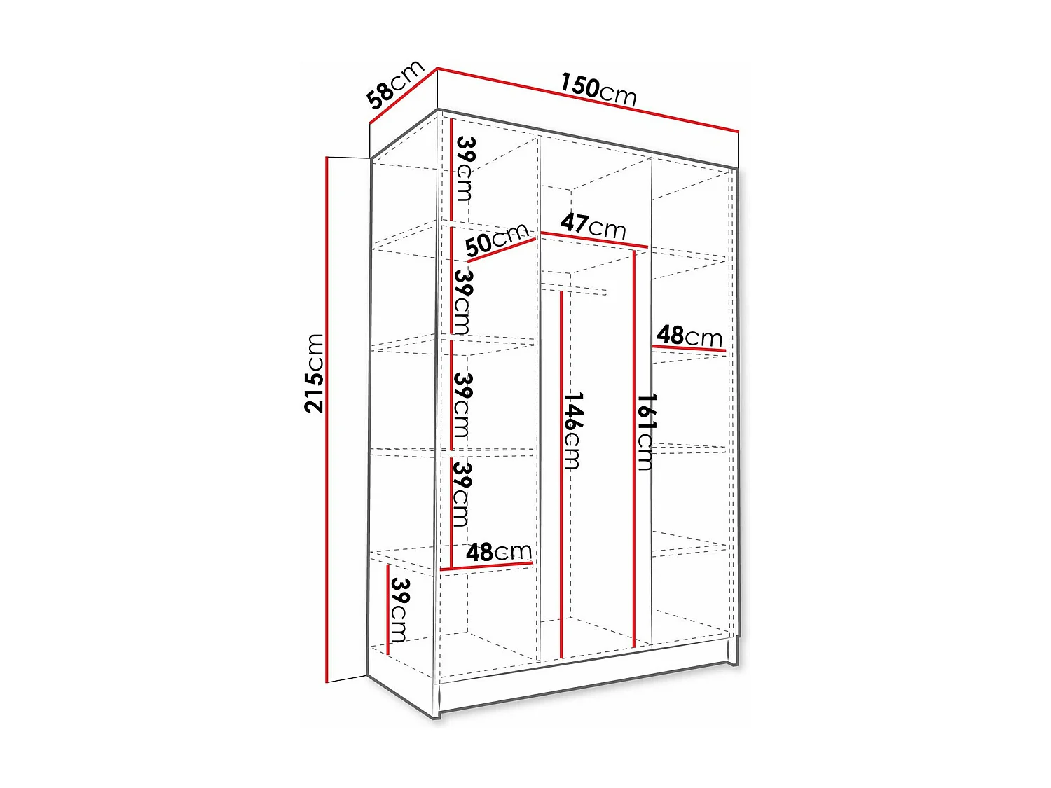 Roupeiro Closico 196, 22x15x6cm