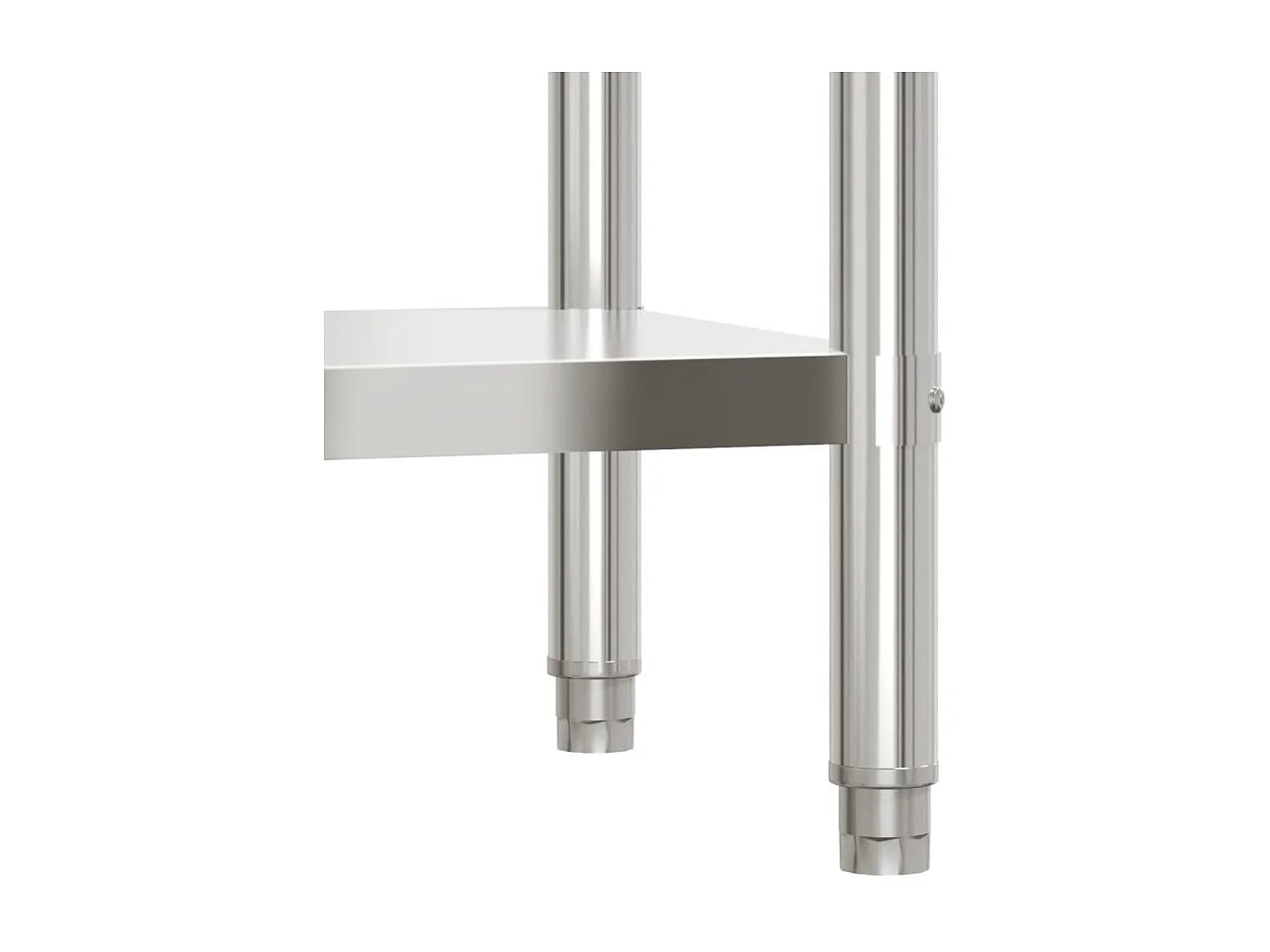 Table de travail de cuisine 55x55x85 cm acier inoxydable