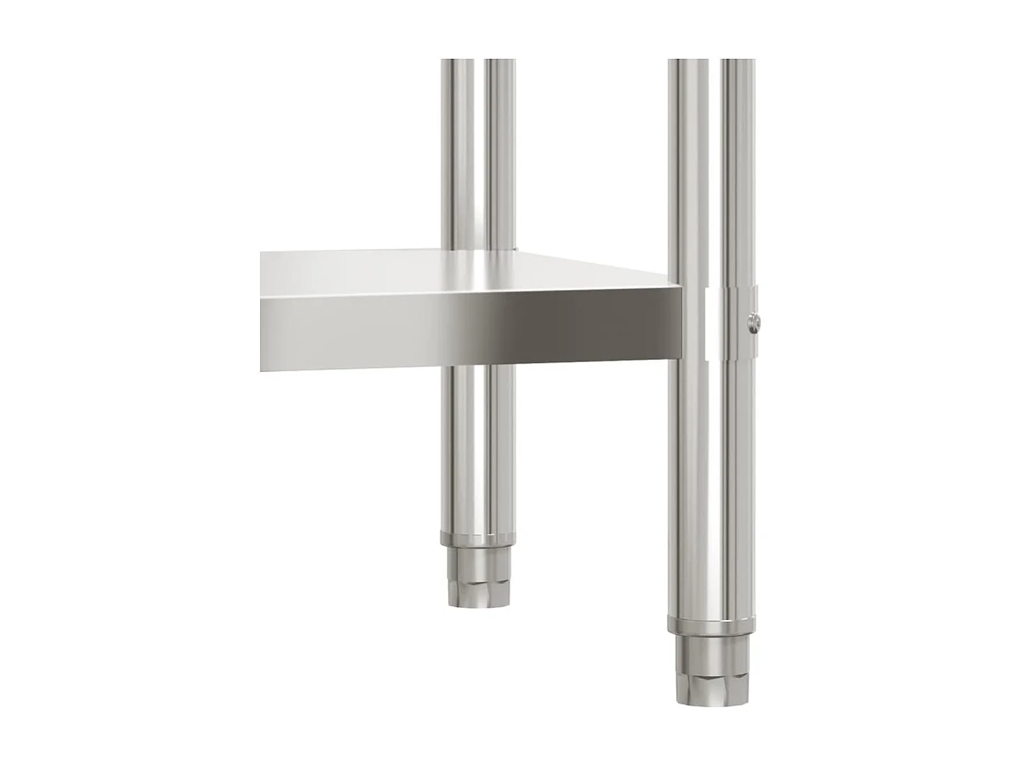 Table de travail de cuisine 82,5x55x85 cm acier inoxydable