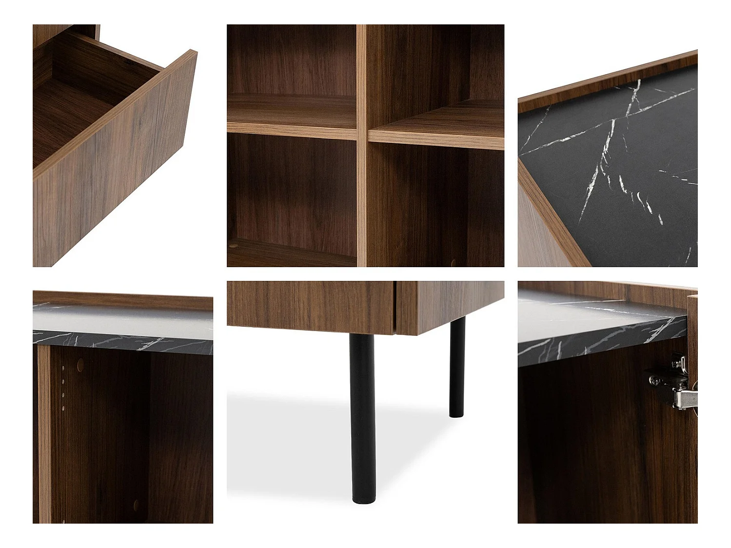 Mesa de cabeceira Comfivo Belviro 106, 5x4x4cm