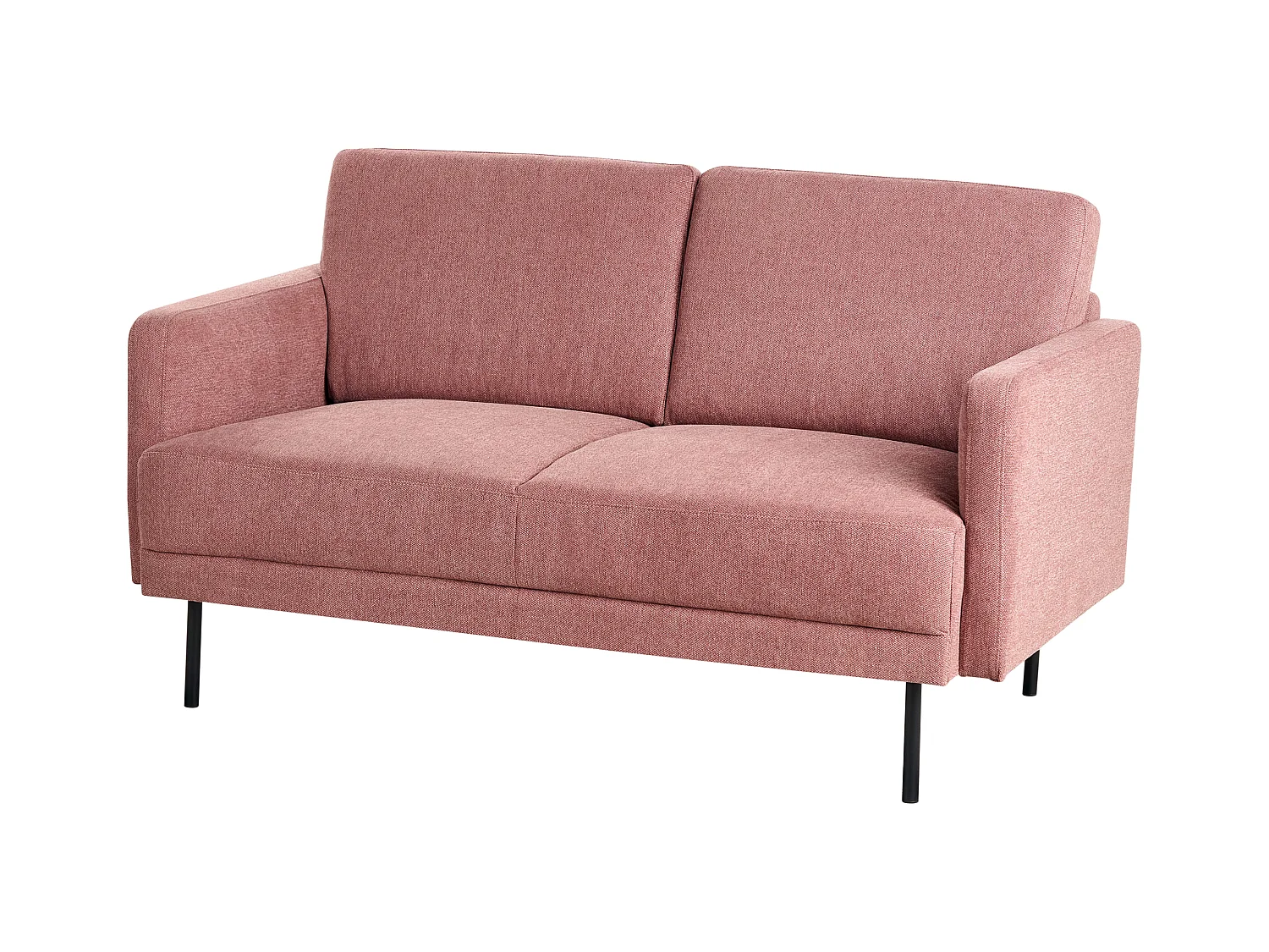 Canapé 2 places BREDA Tissu Rose