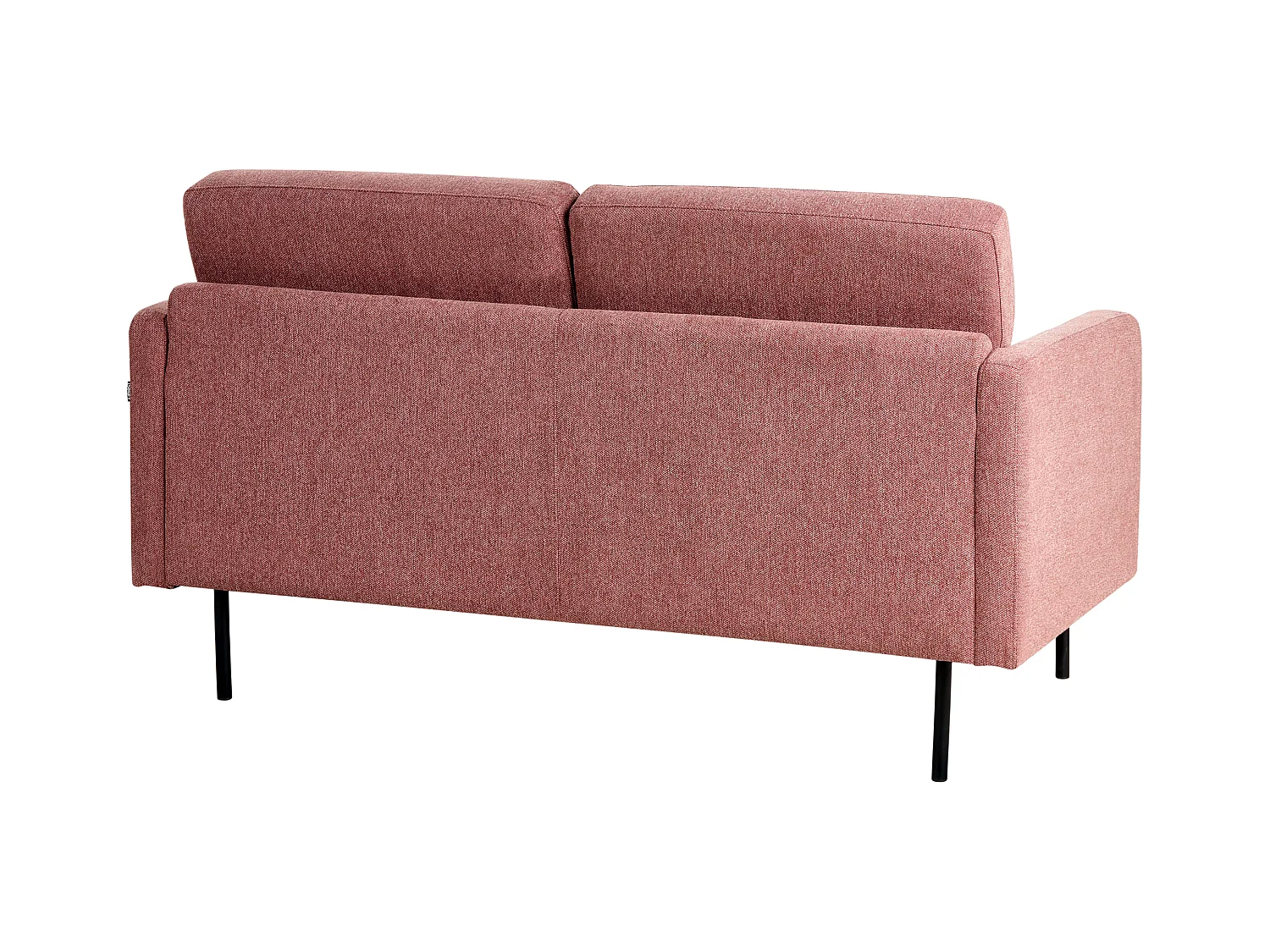 Canapé 2 places BREDA Tissu Rose