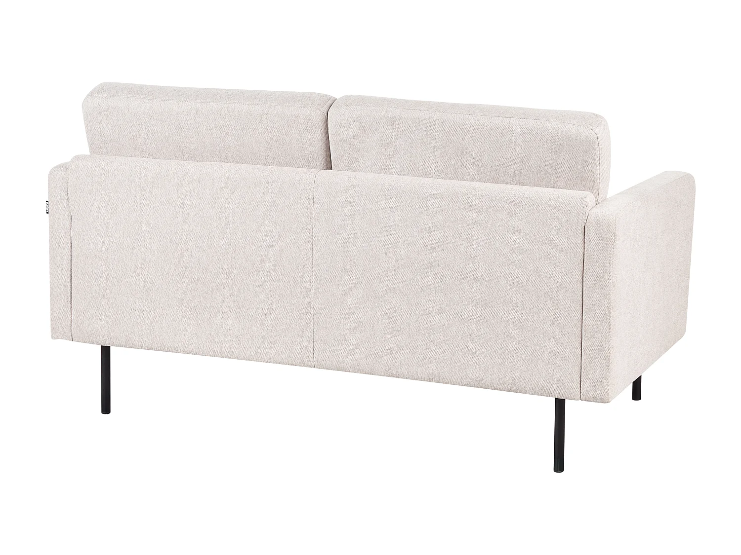 Canapé 2 places BREDA Tissu Beige clair