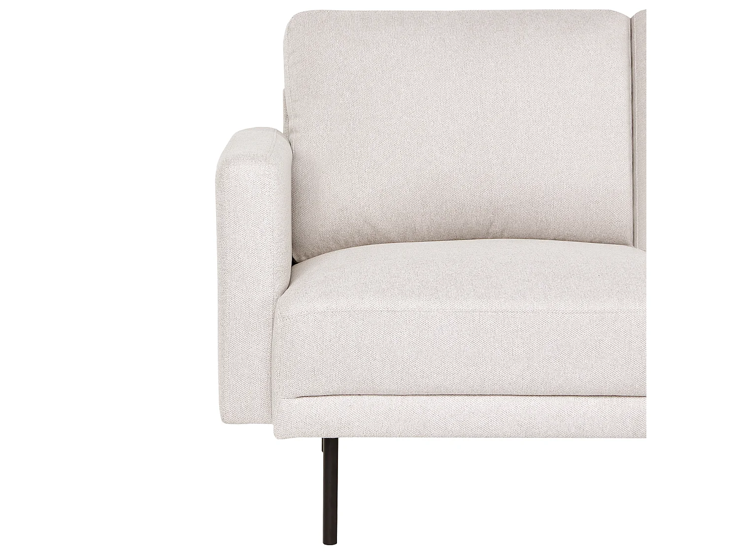 Sofa BREDA Jasnobeżowy dla 2 osób