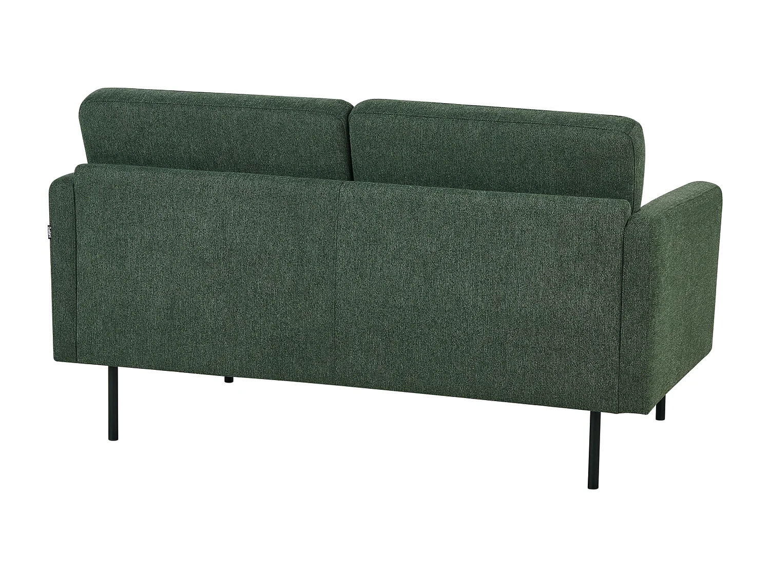 Canapé 2 places BREDA Tissu Vert foncé