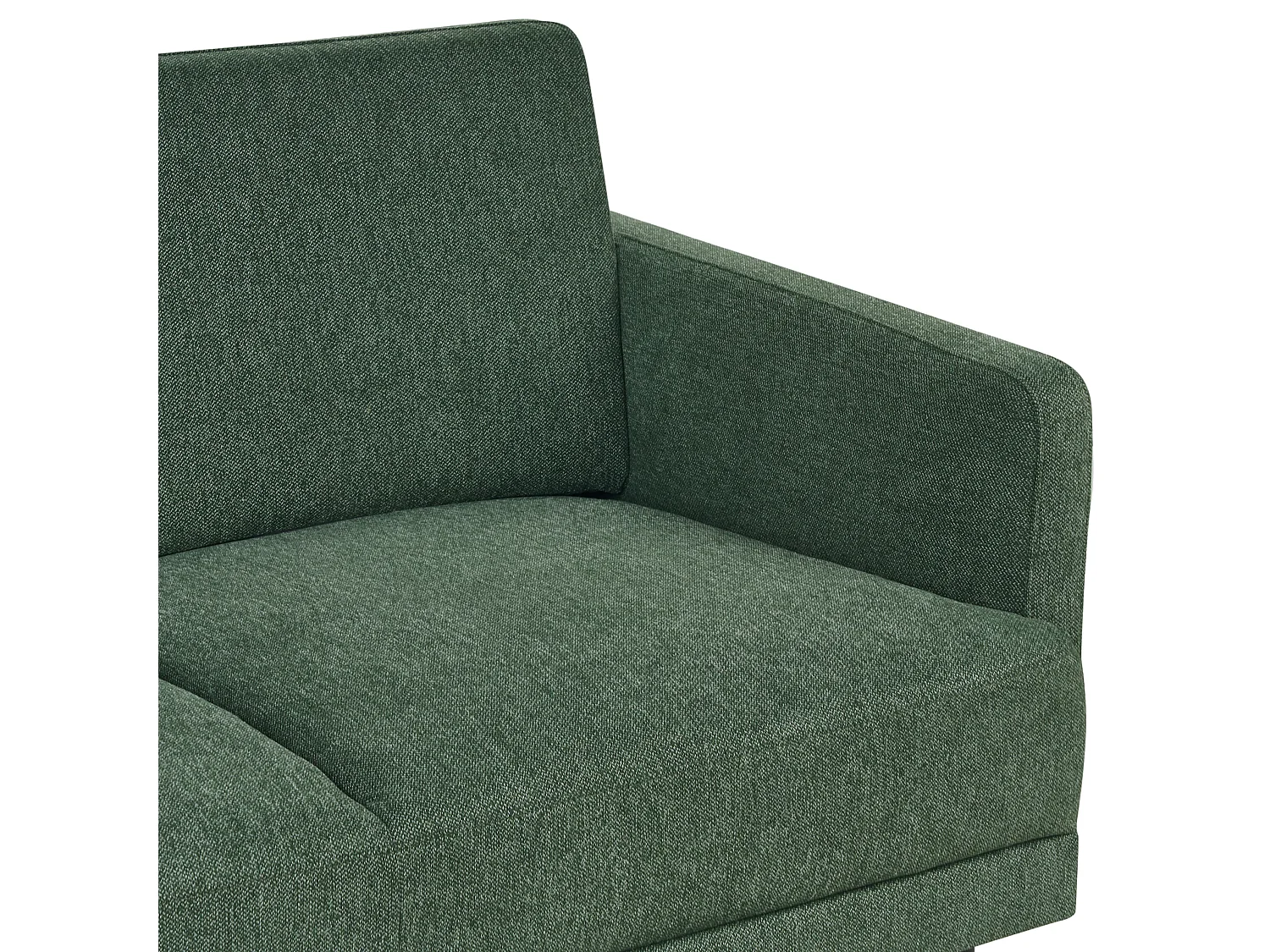 Canapé 2 places BREDA Tissu Vert foncé