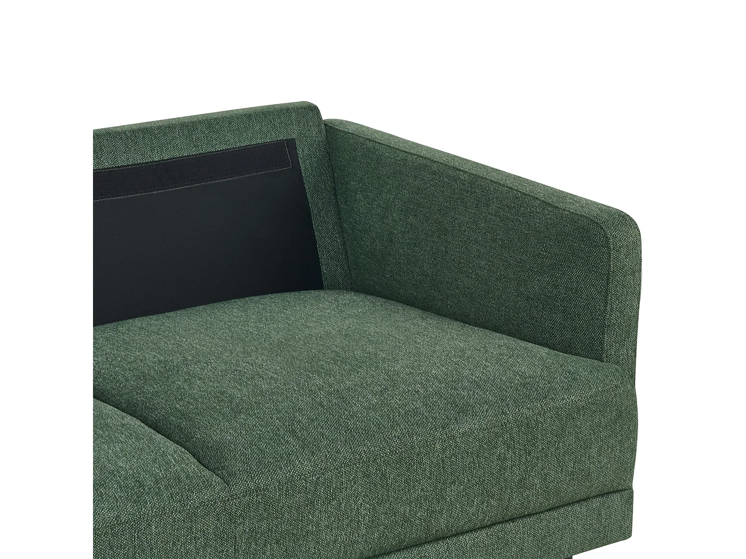 Canapé 2 places BREDA Tissu Vert foncé