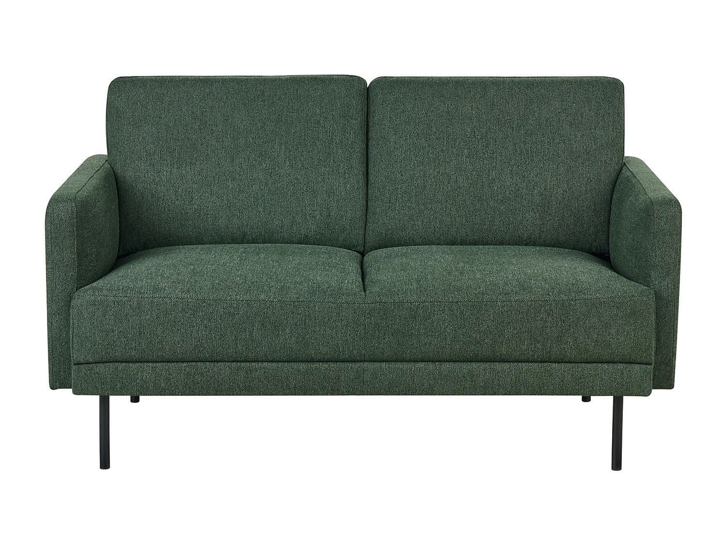Canapé 2 places BREDA Tissu Vert foncé