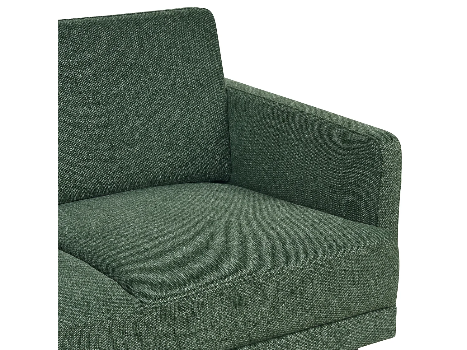 Canapé 2 places BREDA Tissu Vert foncé