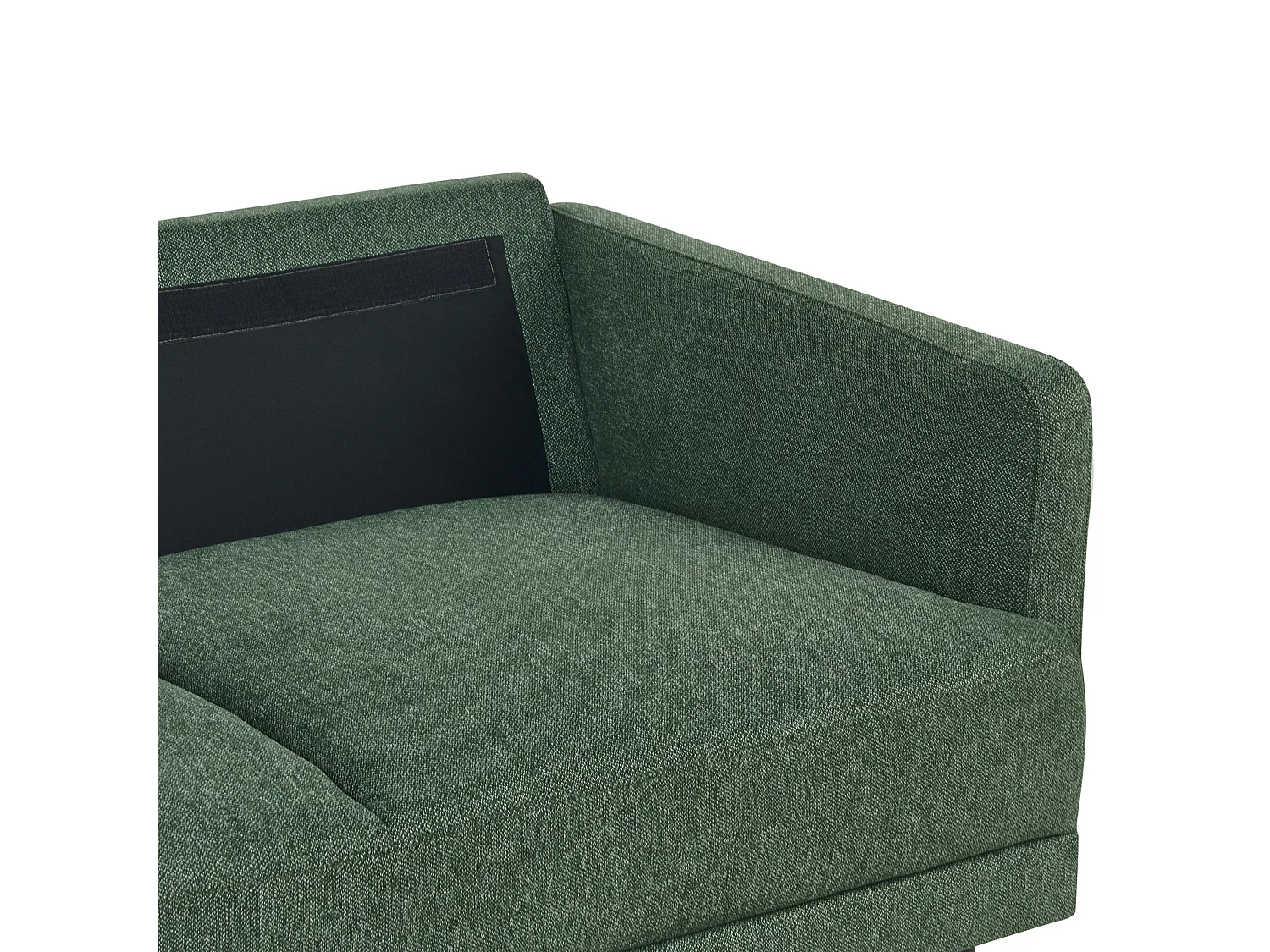 Canapé 2 places BREDA Tissu Vert foncé