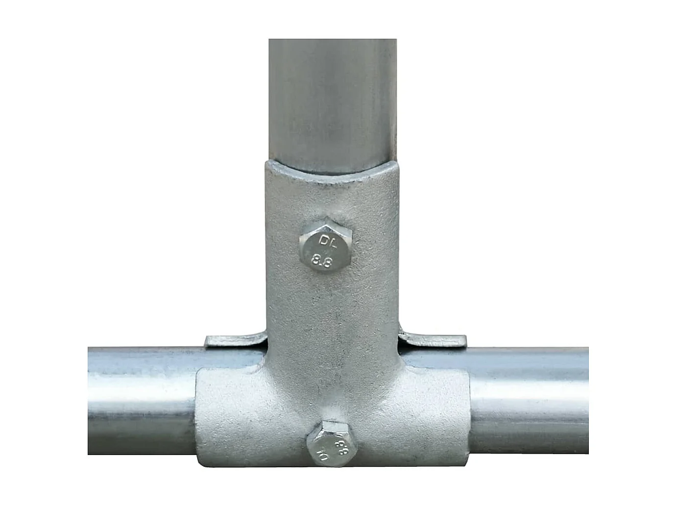 Gabbia per polli da esterno in acciaio zincato 2 x 2 x 1,92 m