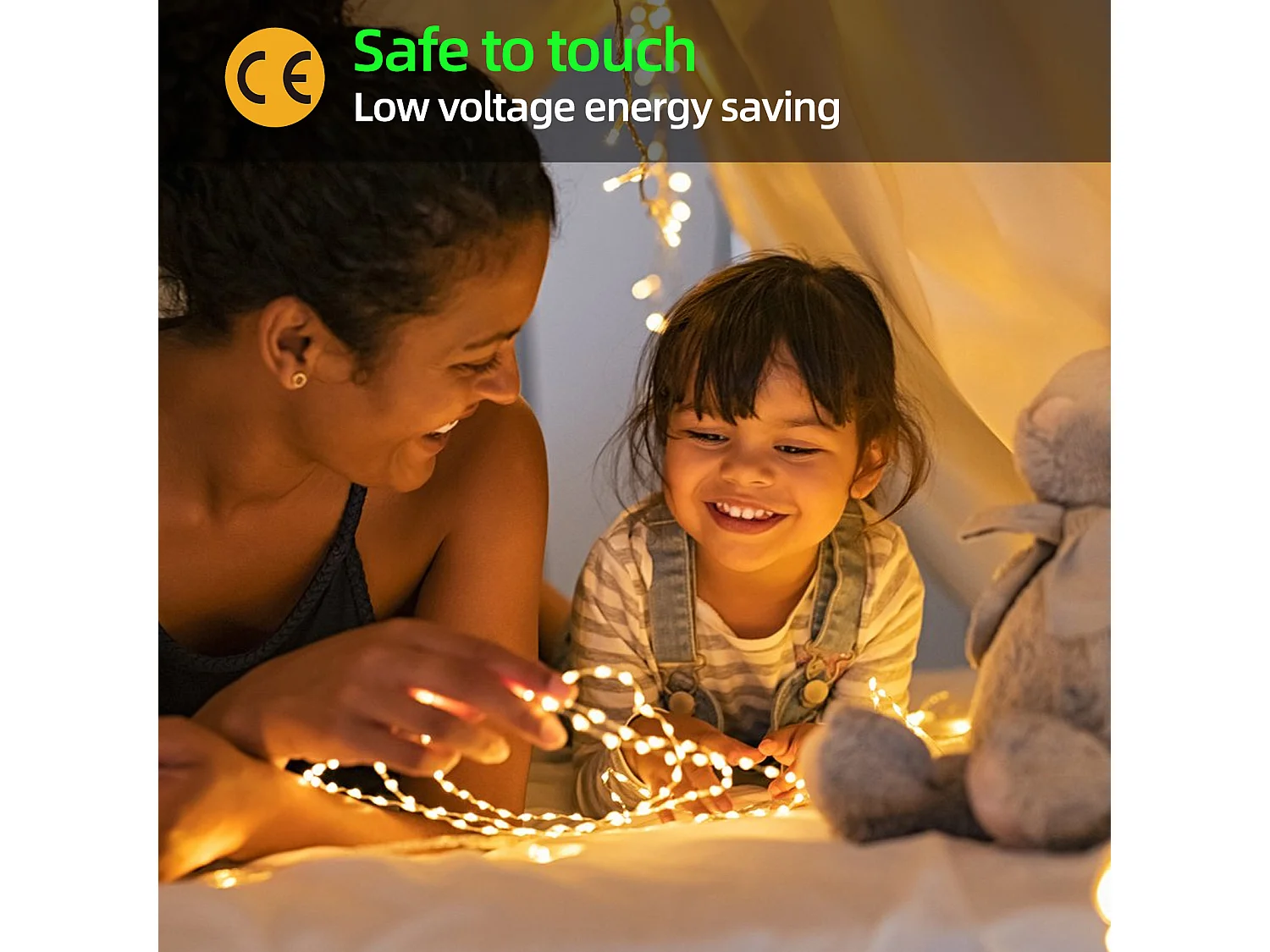 800 LED, luz quente LED, à prova d'água, luzes de Natal, padrão europeu, 80 metros