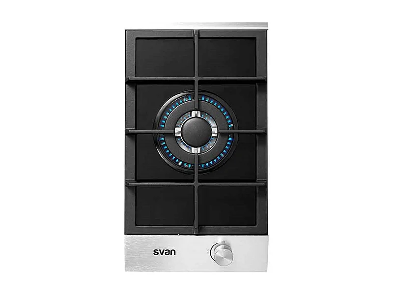 Encimera de gas Svan SVEC1BF 1 fuego wok ignición automática negro 10x29,4x51 cm