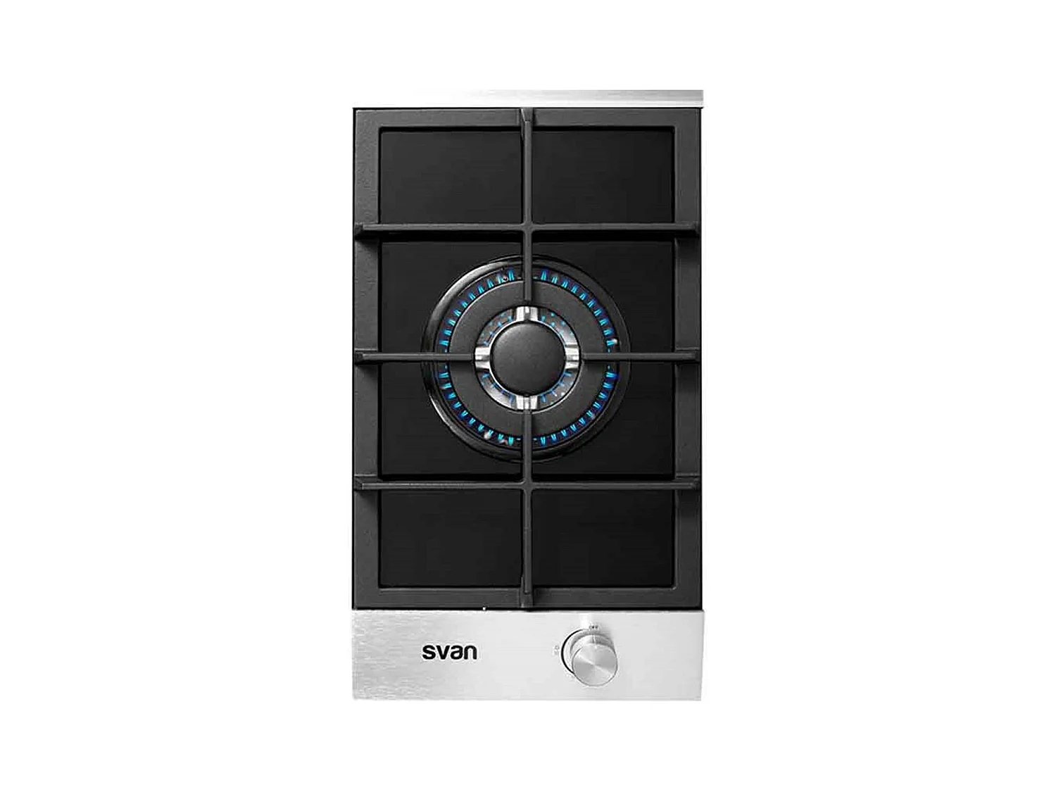 Encimera de gas Svan SVEC1BF 1 fuego wok ignición automática negro 10x29,4x51 cm