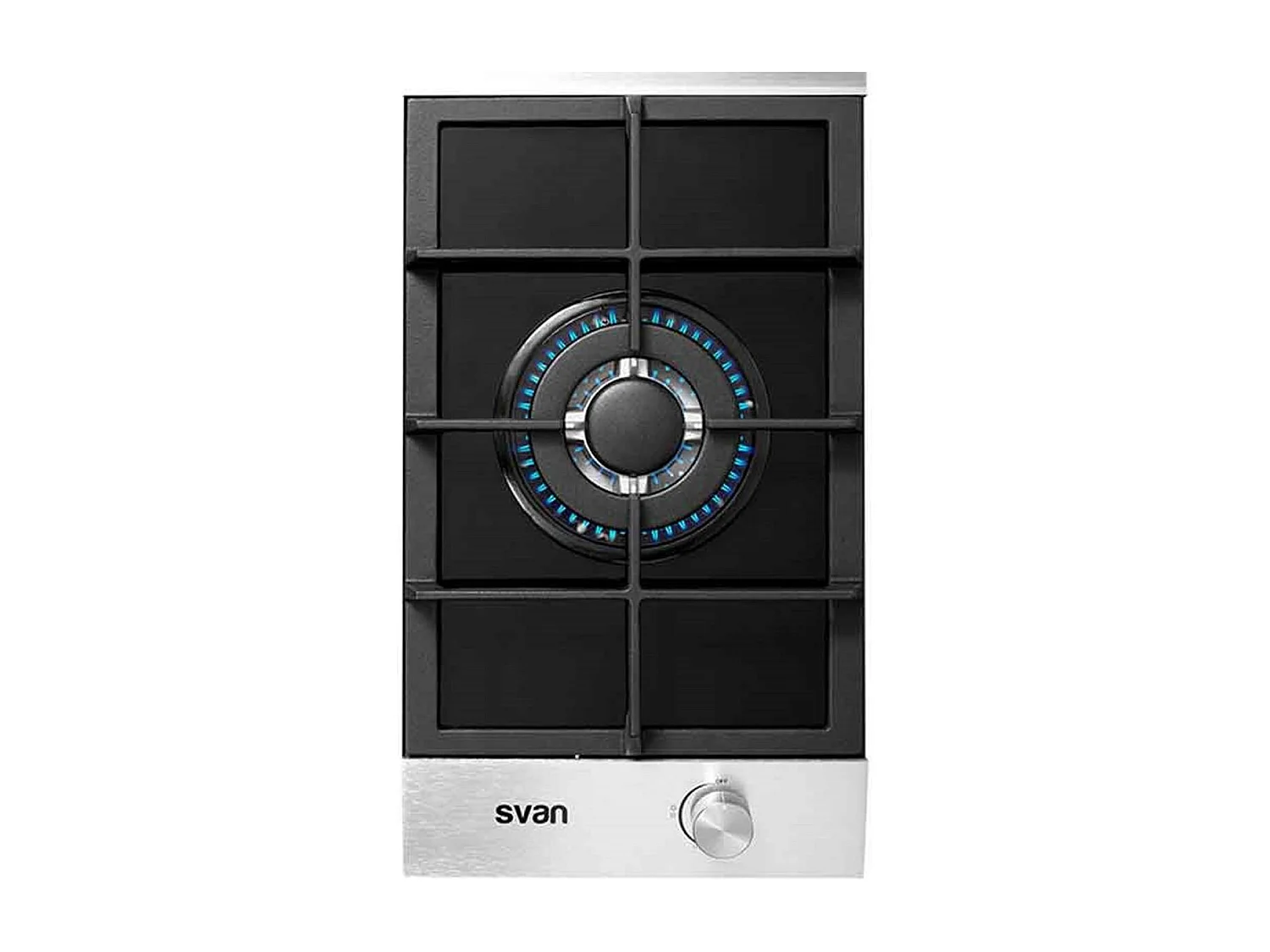 Encimera de gas Svan SVEC1BF 1 fuego wok ignición automática negro 10x29,4x51 cm