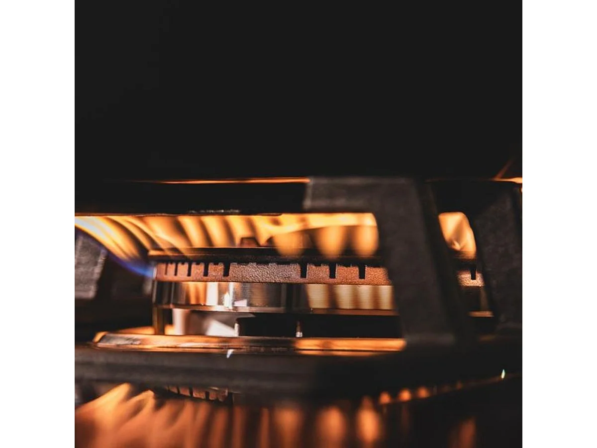 Placa de gas Cecotec Bolero Squad G 4200F 8000W 4 fuegos inox 58 cm