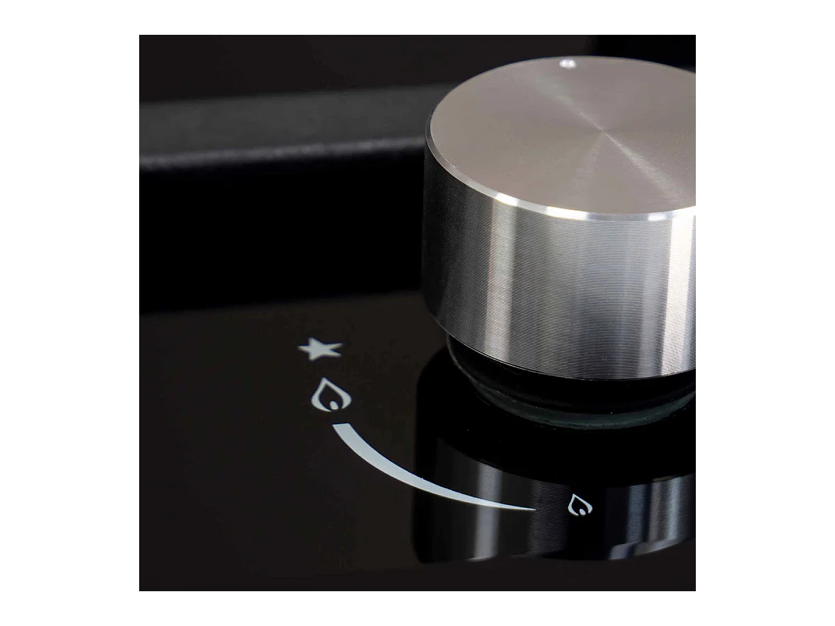 Placa de gas Infiniton GG-429 4 fuegos acabado Crystal Black 60 cm