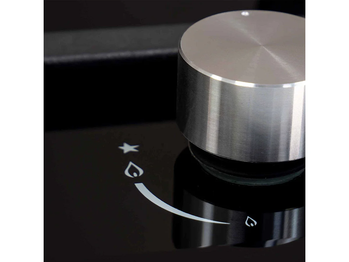 Placa de gas Infiniton GG-429 4 fuegos acabado Crystal Black 60 cm