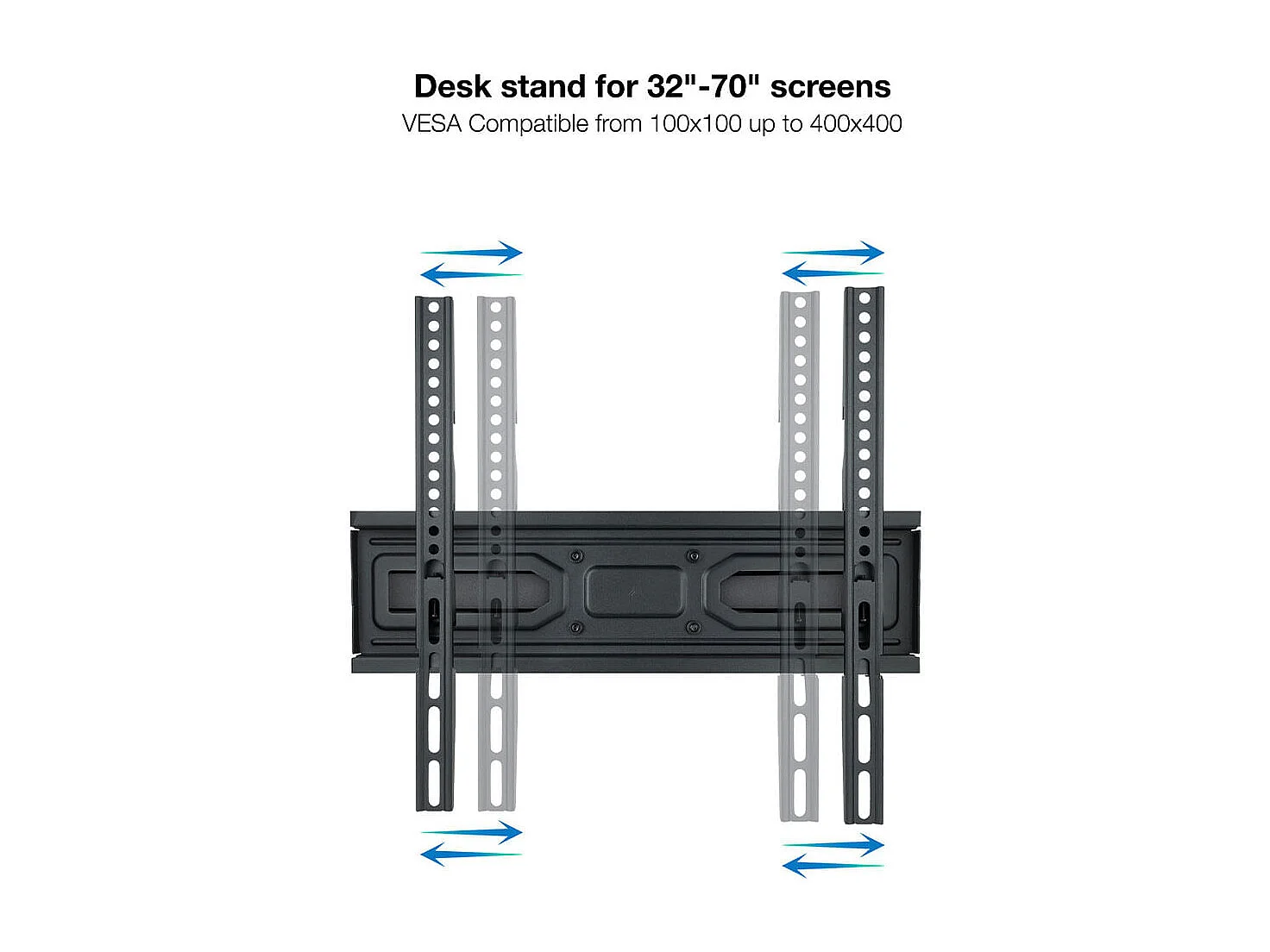 Soporte de TV TooQ LP7846TN-B 32''-70'' inclinable y pivotable negro