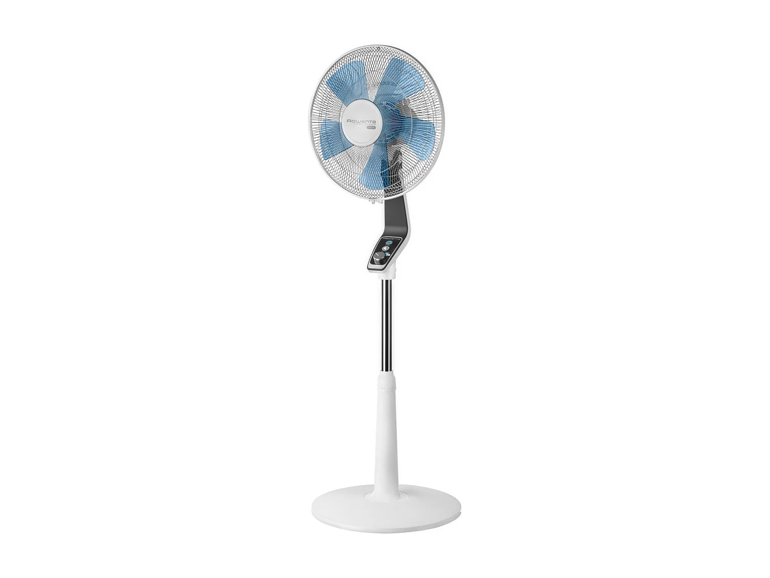Rowenta Ventilateur sur pied 40cm 70w blanc/bleu - vu5640f0