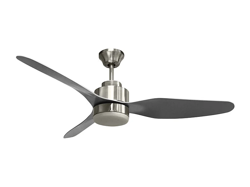 Ventilador Dc Poniente Níquel Mando Distancia Funcion Inverter  Led Interlusa