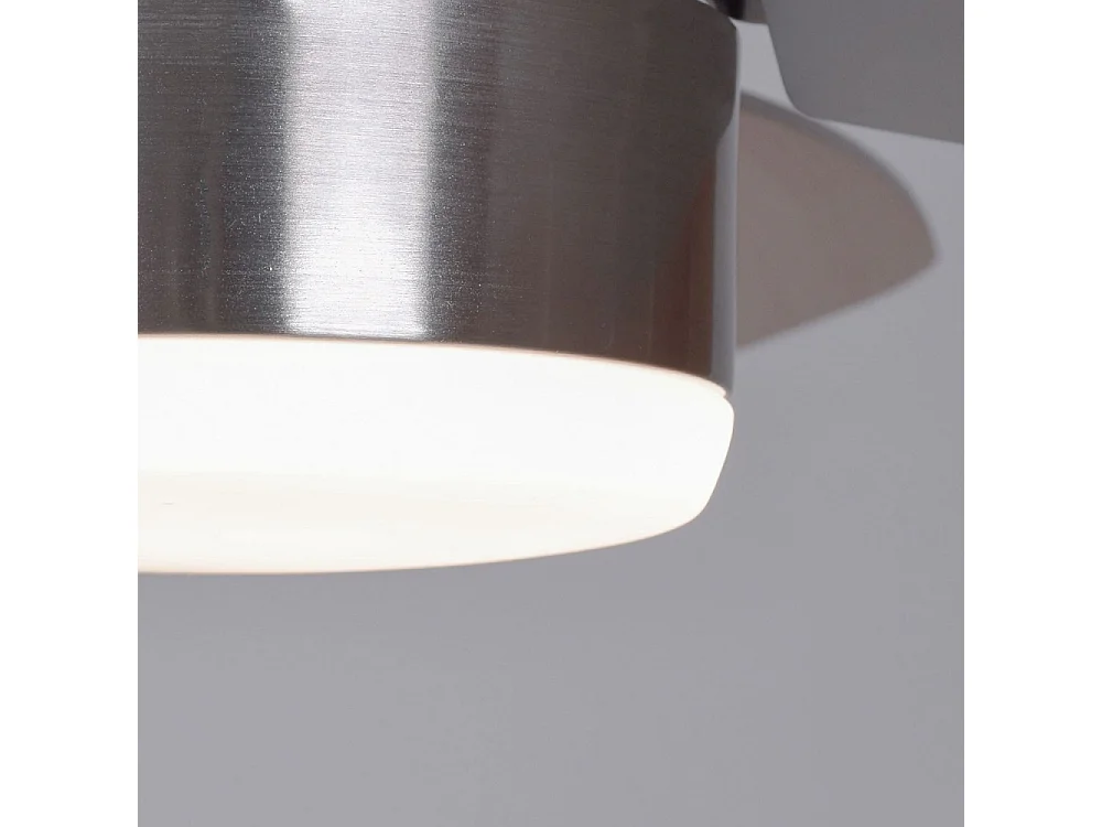 Ventilador Ac Fresco Níquel Modo Verano Y Invierno Temporizador  Led Interlusa