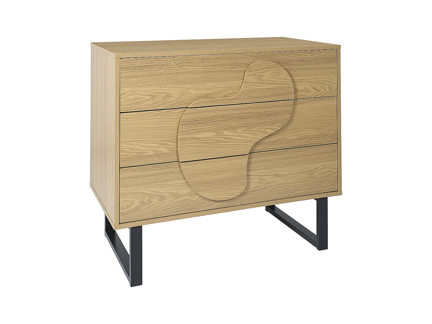 Commode Calypso Marron, Noir