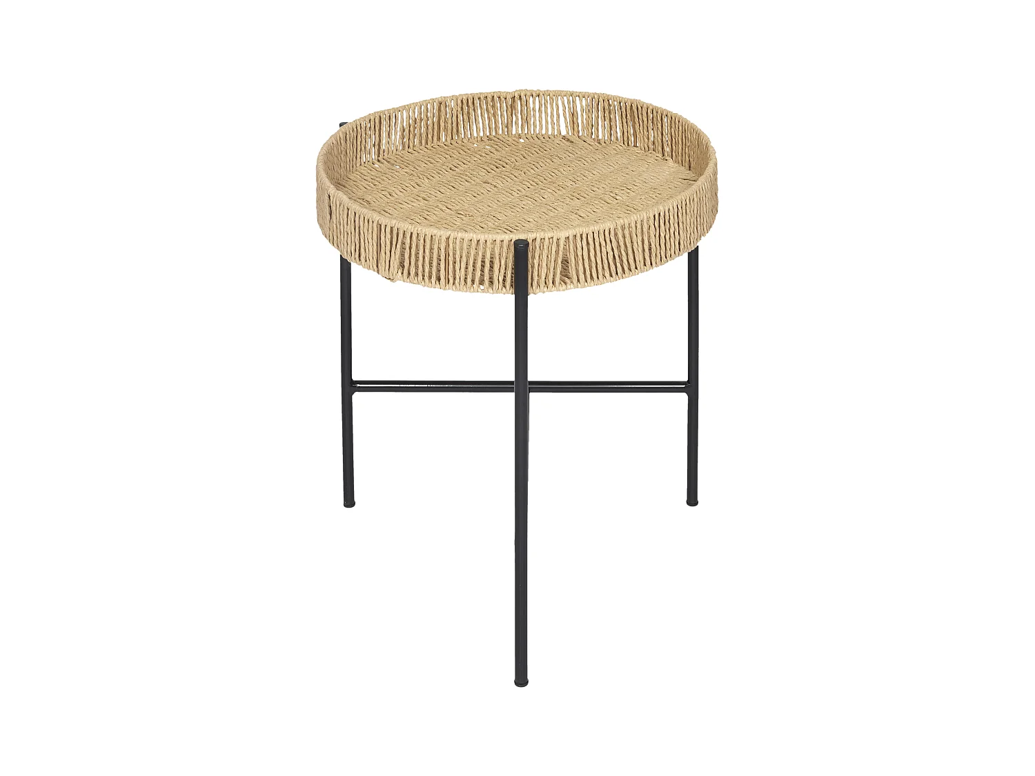 Table Gigogne X2 Pampa Marron, Noir