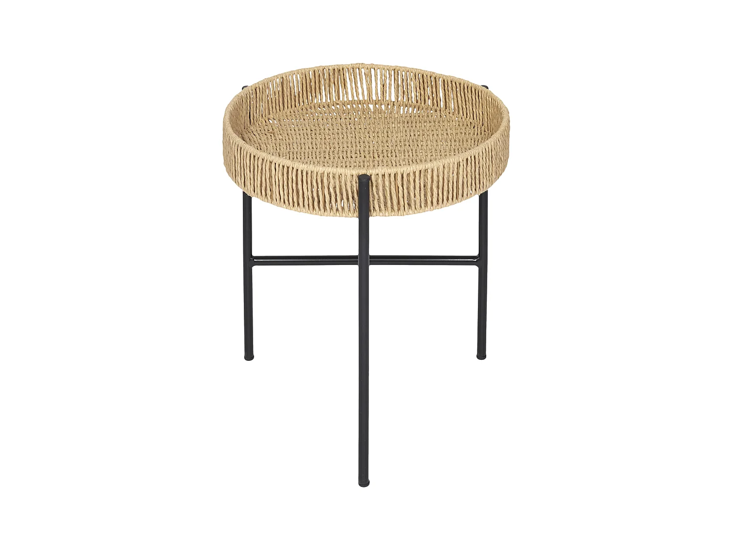 Table Gigogne X2 Pampa Marron, Noir