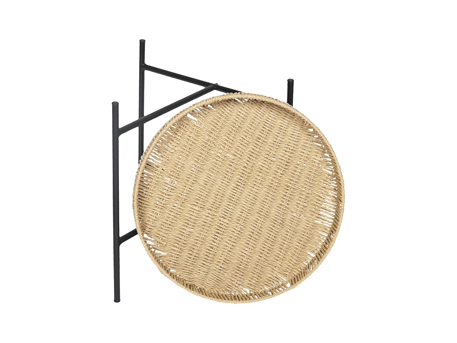 Table Gigogne X2 Pampa Marron, Noir