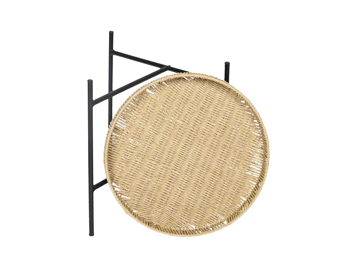 Table Gigogne X2 Pampa Marron, Noir