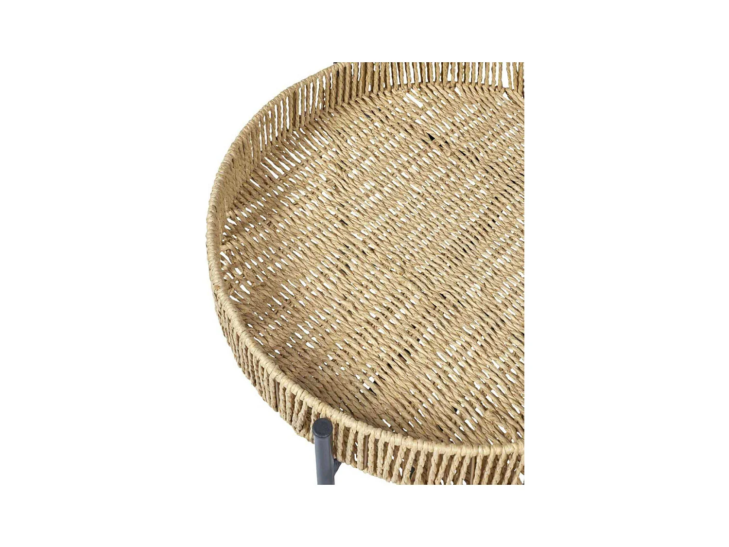 Table Gigogne X2 Pampa Marron, Noir