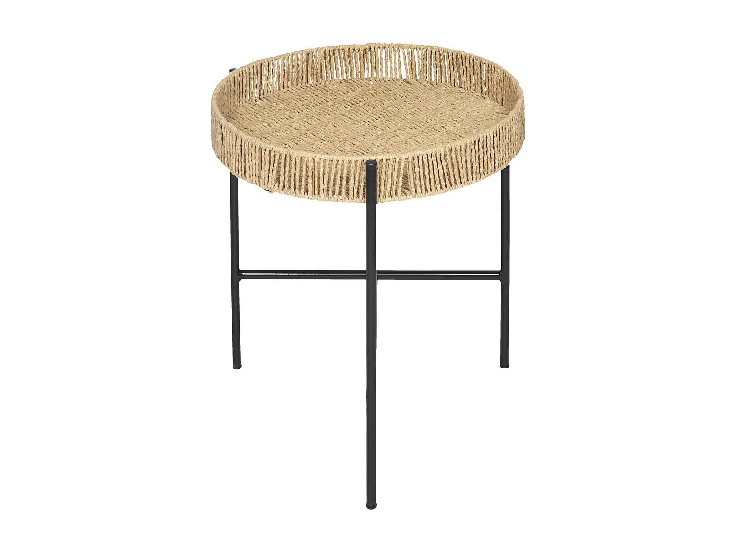 Table Gigogne X2 Pampa Marron, Noir