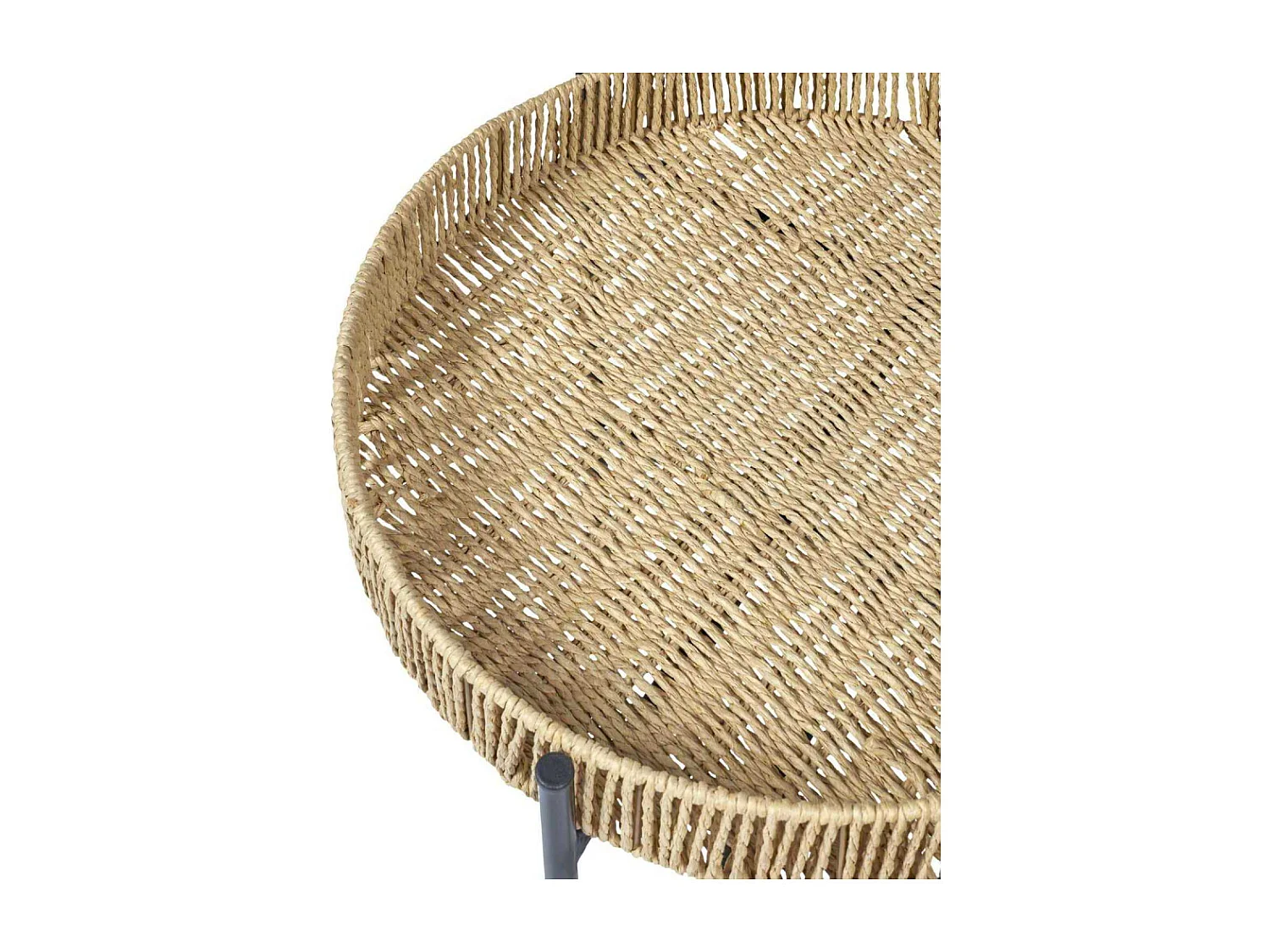 Table Gigogne X2 Pampa Marron, Noir