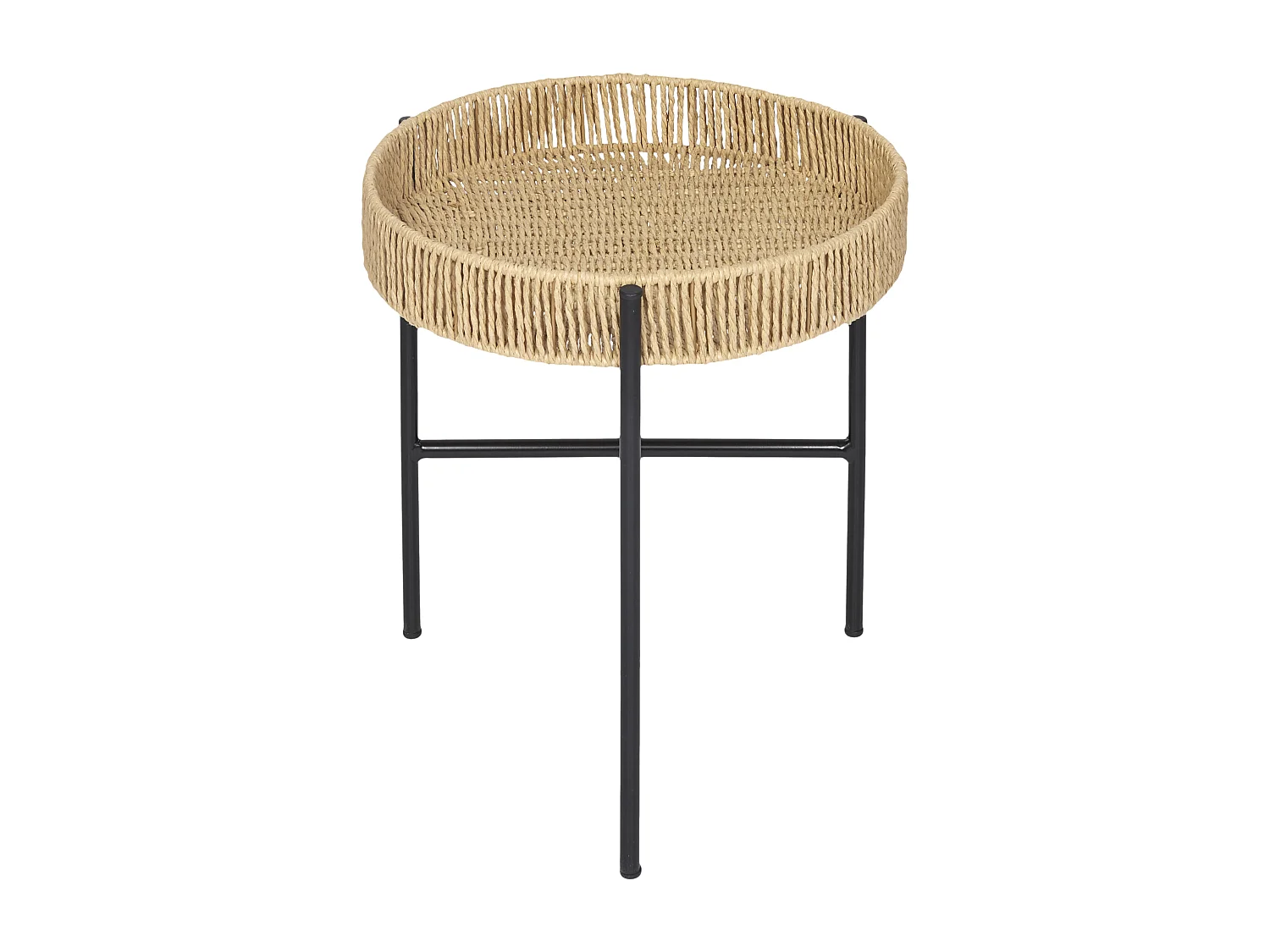 Table Gigogne X2 Pampa Marron, Noir