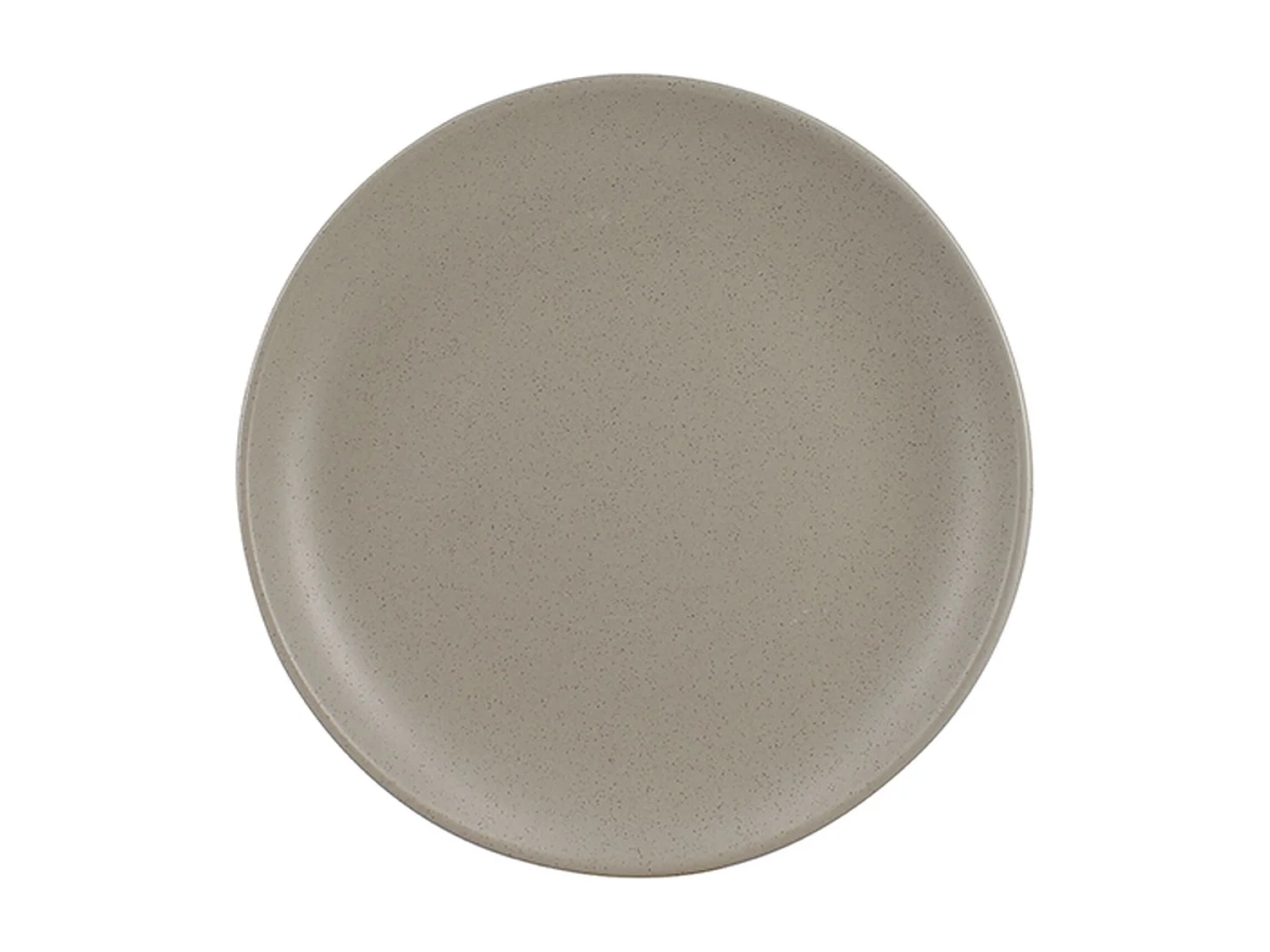 Novastyl - Lot 6 Assiettes A Dessert Arita 20.5cm En Gres Gris