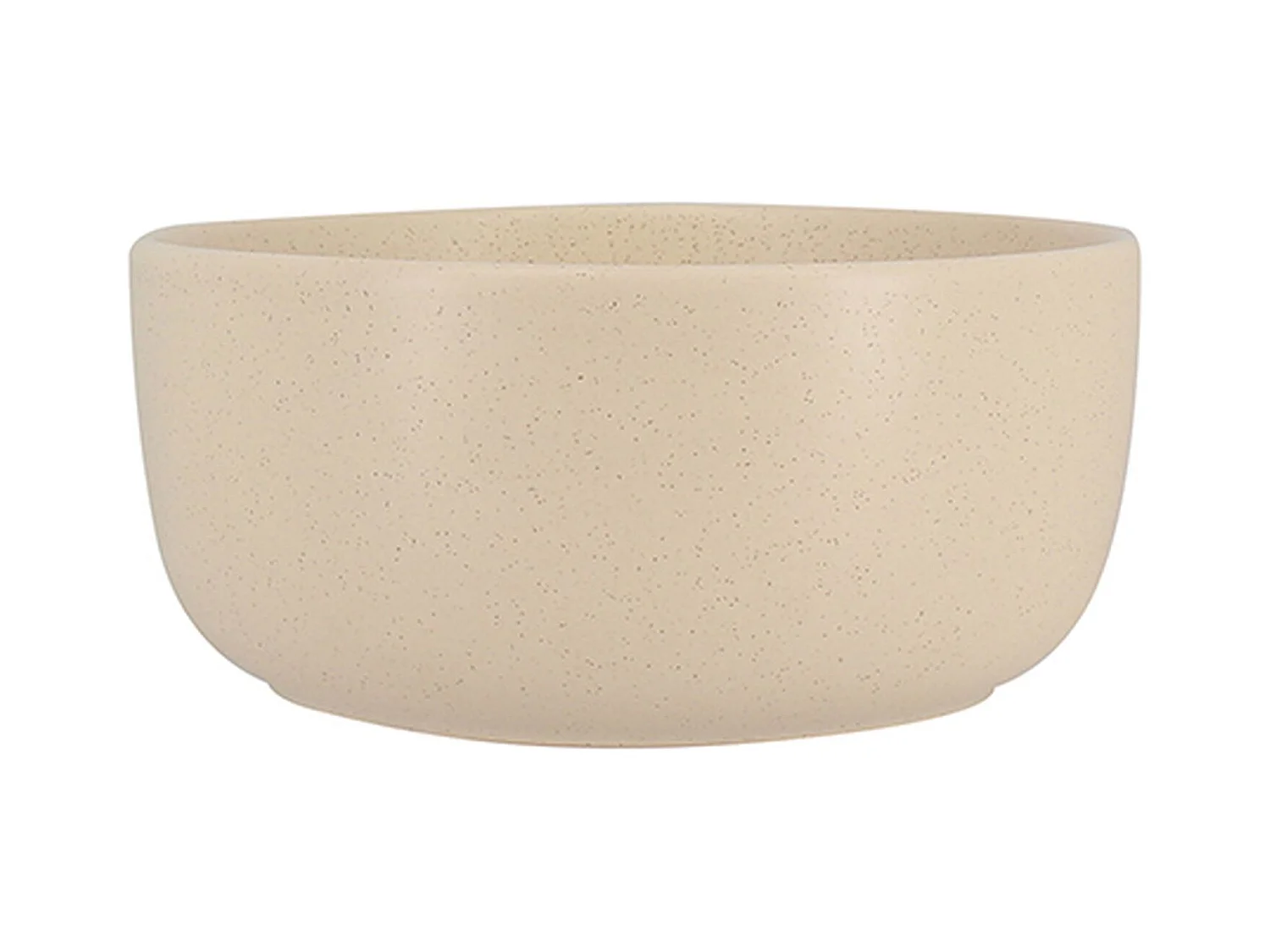 Novastyl - Lot 6 Assiettes Coupes Arita 15cm En Gres Beige