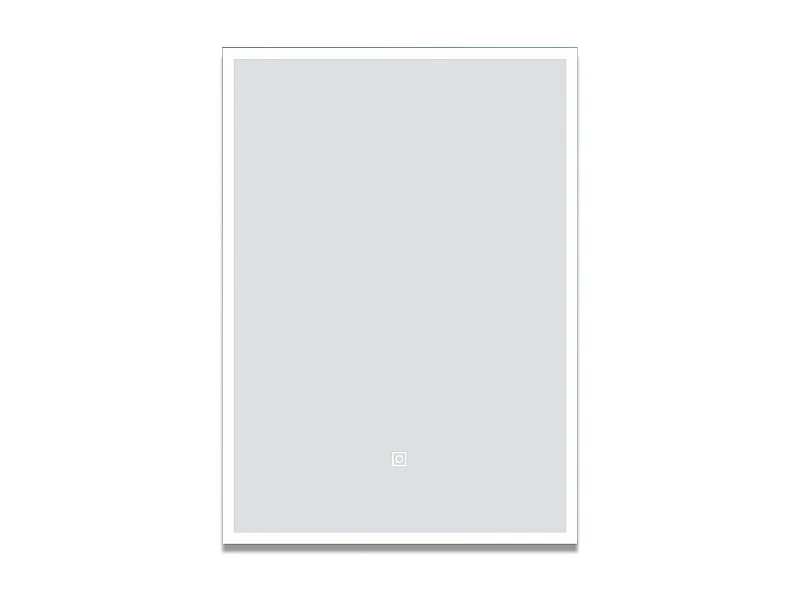 AICA Miroir de salle de bain 50x70cm LED tricolore anti-buée + mémoire + dimmable