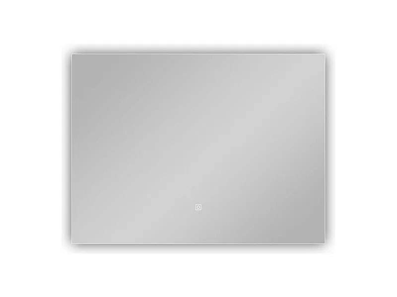 AICA Miroir de salle de bain LED, 80x60cm, mémoire + dimmable + anti-buée, IP44, 6000K blanc