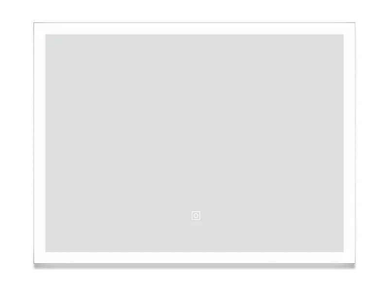 AICA Miroir de salle de bain 60x50cm LED tricolore anti-buée + mémoire + dimmable