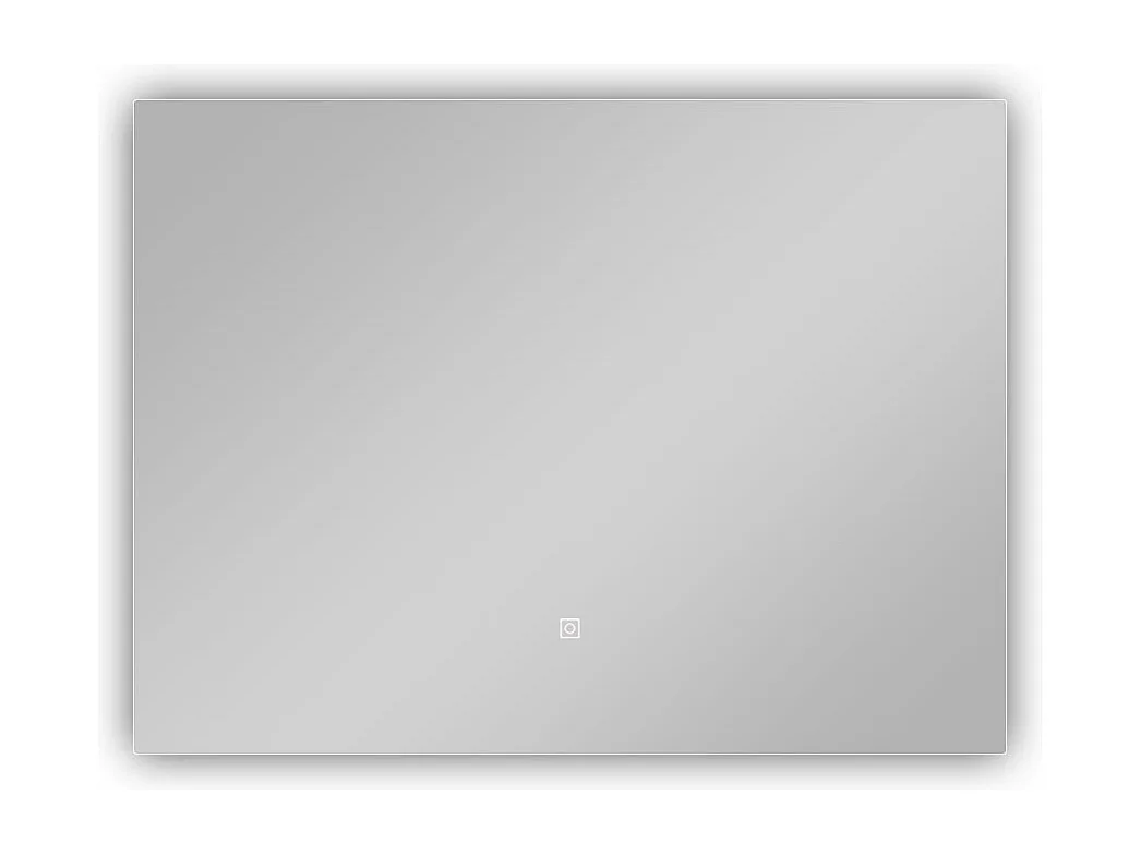 AICA Miroir de salle de bain LED, 70x50cm, mémoire + dimmable + anti-buée, IP44, 6000K blanc