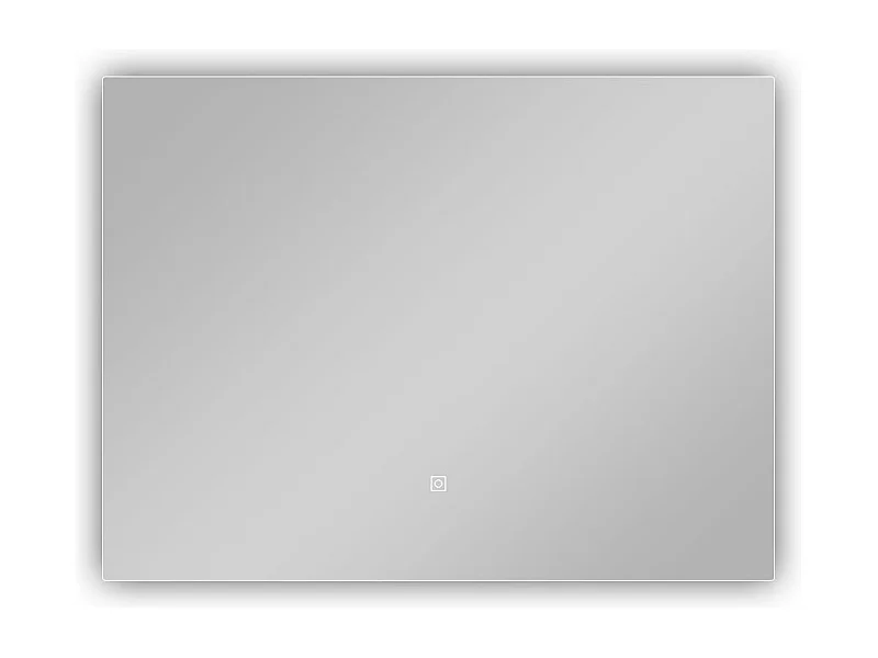 AICA Miroir de salle de bain LED, 70x50cm, mémoire + dimmable + anti-buée, IP44, 6000K blanc