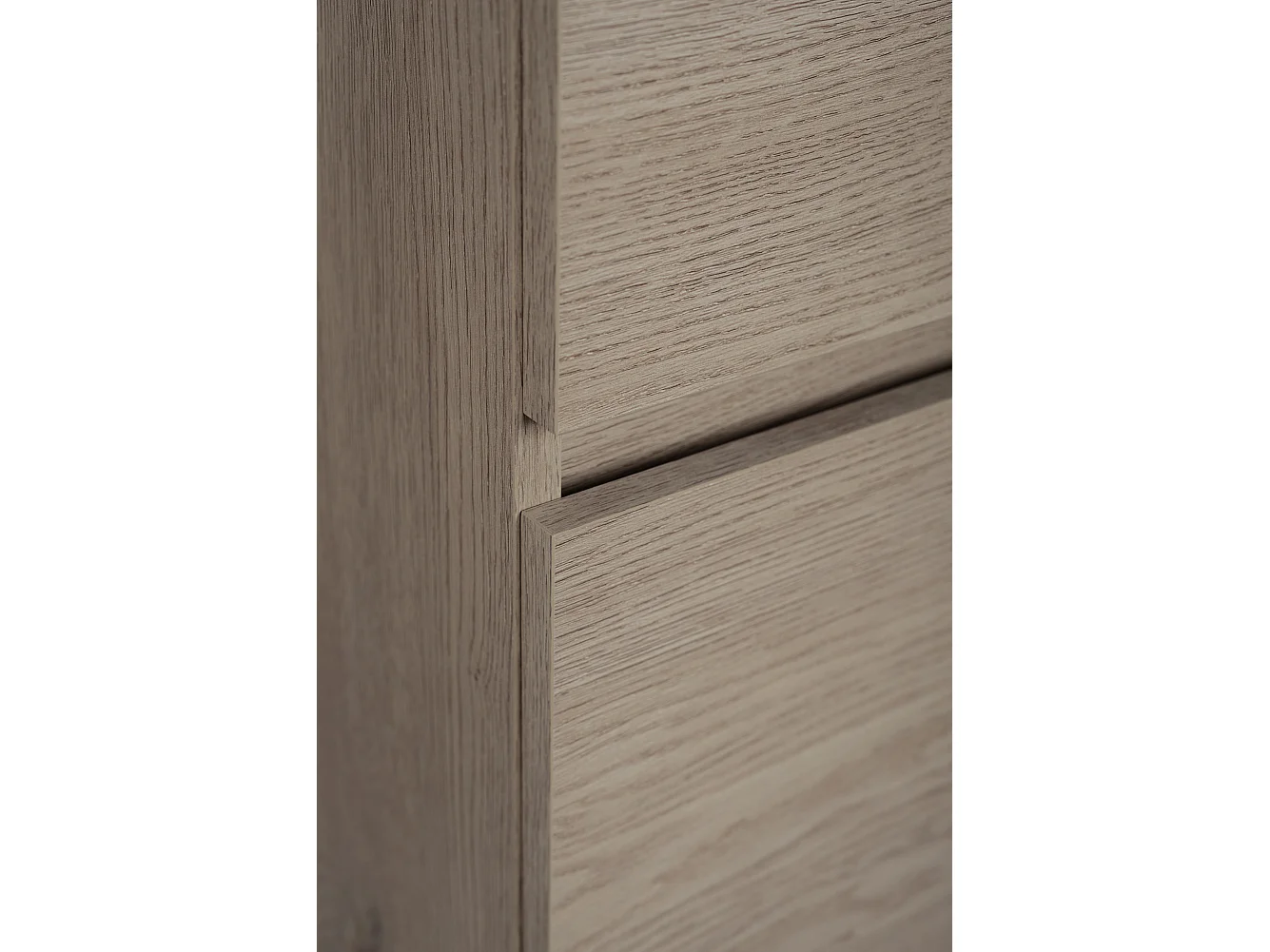 Meuble de salle de bain, Couleur: Chêne Foncé, 35 x 136 x 27 cm