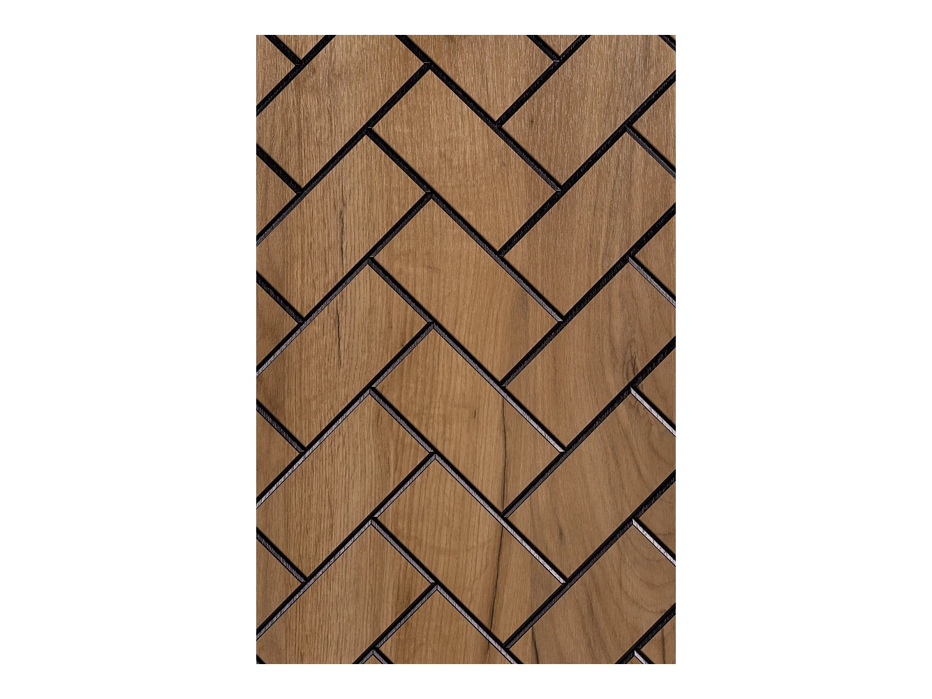 Meuble de salle de bain, Chêne Craft, 35 x 136 x 27 cm, poignées noires