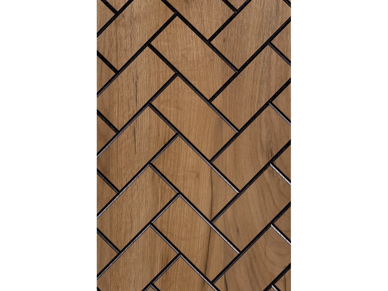 Armário de banheiro, Carvalho Artesanal, 35 x 136 x 27 cm, puxadores pretos