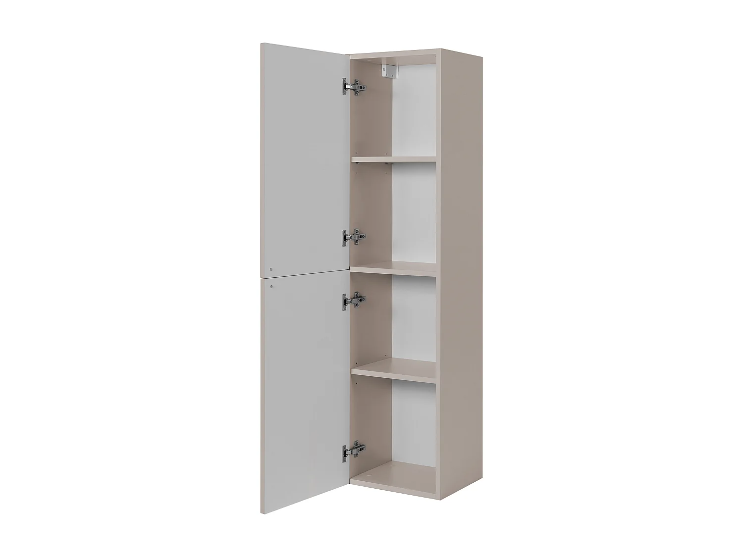 Meuble de salle de bain en cachemire de style classique 35 x 136 x 27 cm, poignée dorée