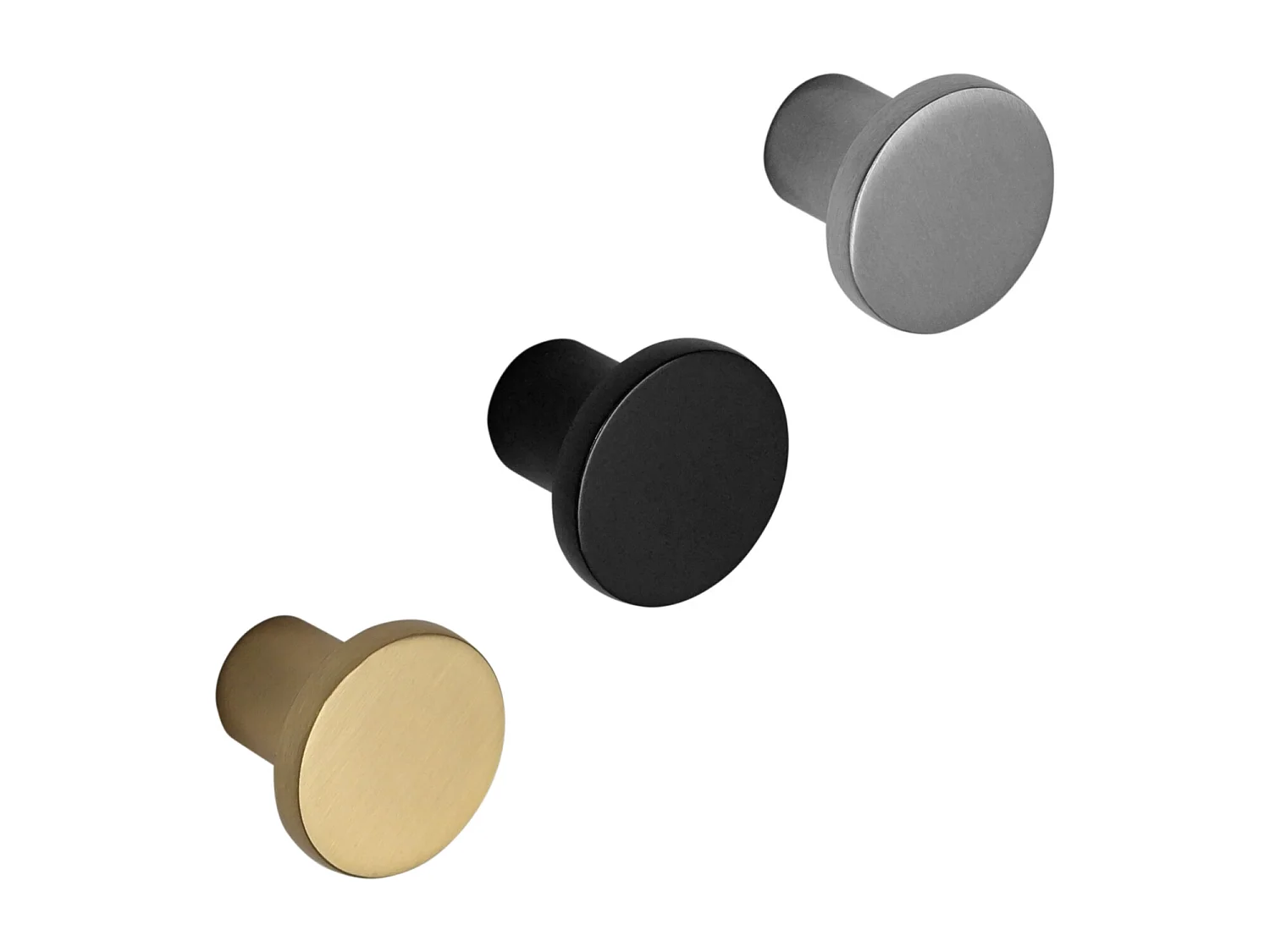 Meuble de salle de bain de style classique, noir, 35 x 136 x 27 cm, poignée dorée