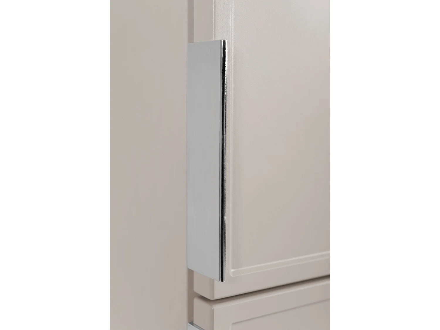 Meuble de salle de bain, Cachemire, poignée argentée, 35 x 136 x 27 cm