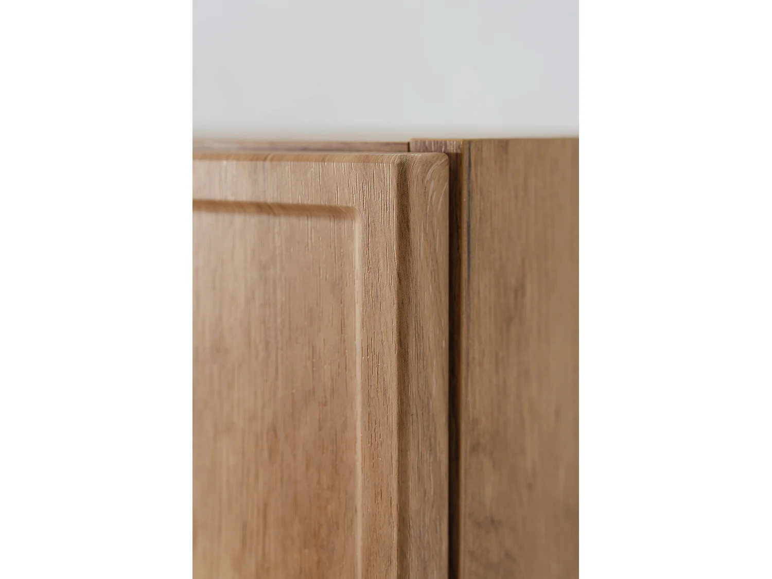 Mobiletto da bagno, Rovere Craft, maniglia nera, 35 x 136 x 27 cm