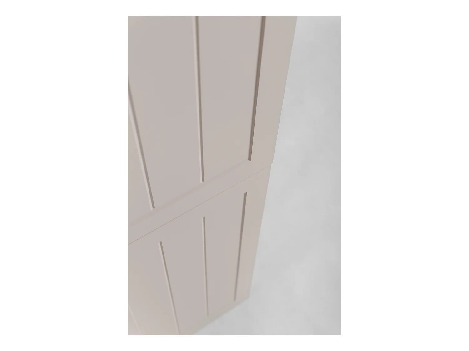 Meuble de salle de bain en cachemire de style classique 35 x 136 x 27 cm, poignée argentée